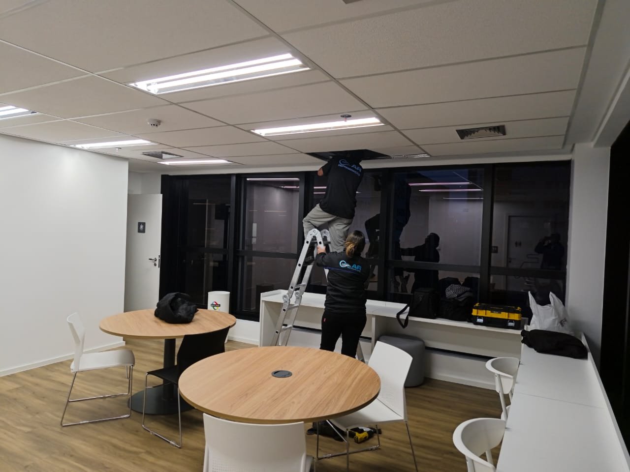 instalação de ar condicionado